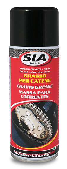 Grasso antiacqua per catene moto – S.I.A. Società Italiana Accessori Srl