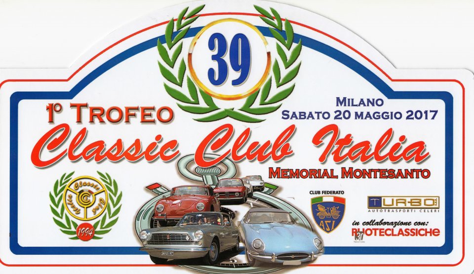 Memorial Montesanto, Milano 20 maggio 2017