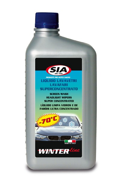 Detergente per cristalli – lavafari anticongelante – 20°C – S.I.A. Società  Italiana Accessori Srl